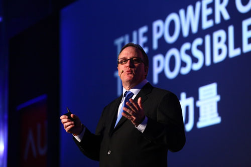 歐特克公司全球高級副總裁、亞太區總裁魏柏德